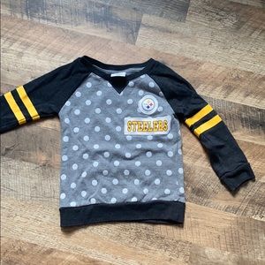 Girls Steelers sweatshirt